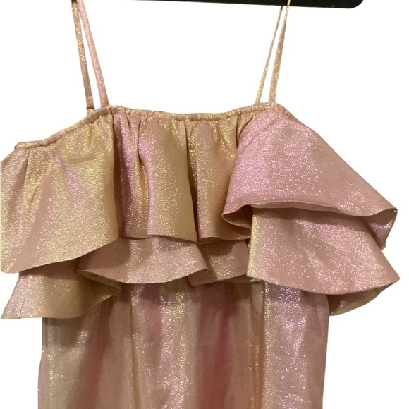 NWT BUDDYLOVE Kelsey Ruffle Top Dress, size Medium - Picture 4 of 9